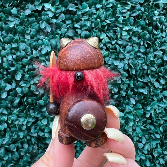 Vintage Goula Of Spain Vintage Mid Century Teak Viking, MCM - Picture 2 of 10